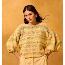 Compleet breipakket - Trui - Gomitolo California & Cotonella Uni - Gomitolo 17 (model 8)