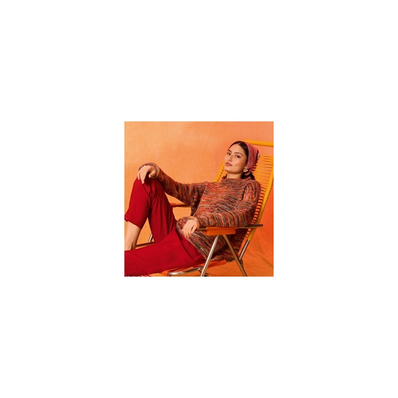 Trui - Cotonella Multi - Gomitolo 17 (Model 14)