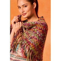 Compleet Haakpakket - Stola - Cotonella Multi - Gomitolo 17 (Model 17)