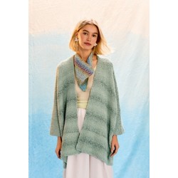 Compleet breipakket - Kimono - Gomitolo Tono & Cotonella Uni - Gomitolo 17 (model 25)