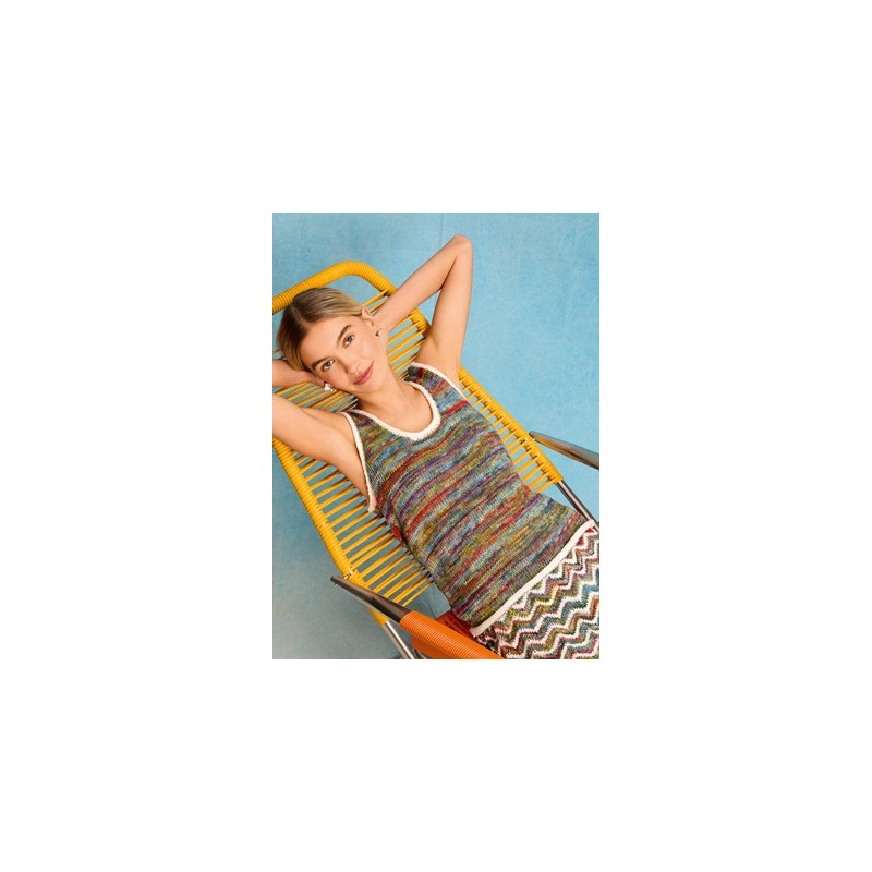 Top - Cotonella Multi & Cotonella Uni - Gomitolo 17 (model 37)