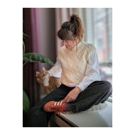 Digitaal Patroon Square Up Slipover Dol-op-Wol Design