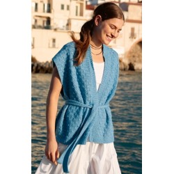 Compleet haakpakket - Vest - Ecopuno - Haken 9 (model 15)