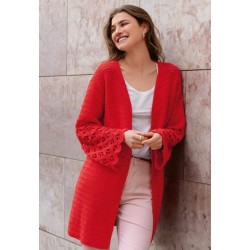 Compleet haakpakket - Vest - Gioia - Haken 9 (model 7)