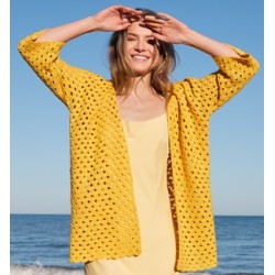 Compleet haakpakket - Vest - Linarte - Haken 9 (model 31)