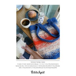 Patroon PetiteKnit Technicolor Tote Bag