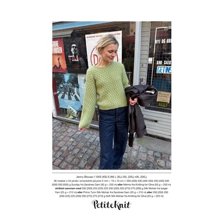 Patroon PetiteKnit Jenny Blouse (Maat 32/60)