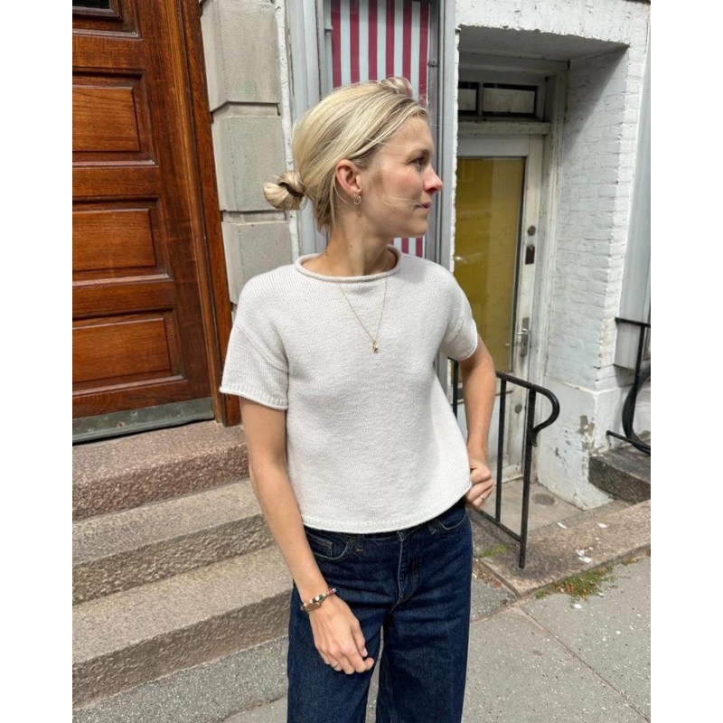 Trui - Tynn Line - Cloud Tee - PetiteKnit