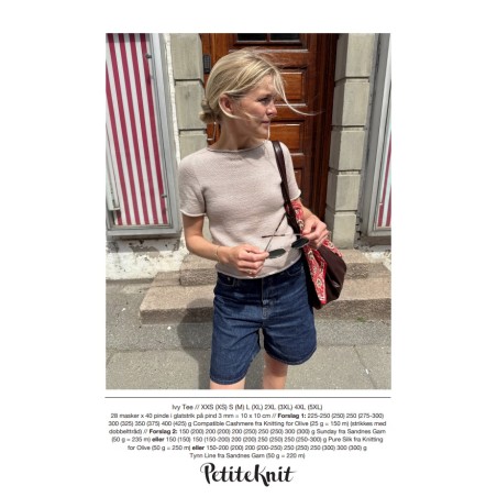 Patroon PetiteKnit Ivy Tee (Maat 32 t/m 60)