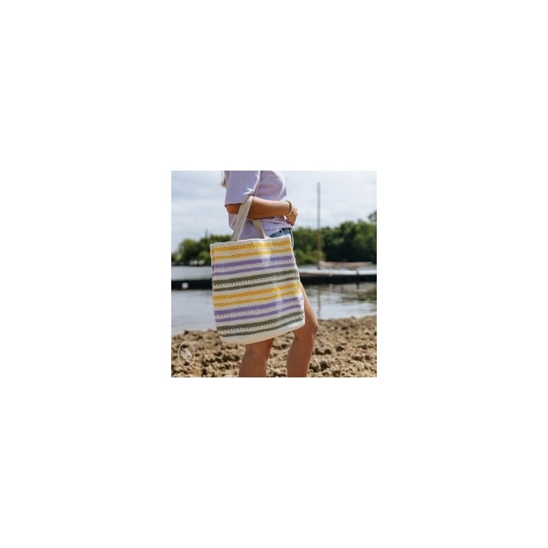Summer Striped Bag - Durable Cosy Fine
