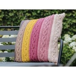 Compleet Haakpakket - Zomers Kabelkussen - Durable Cosy Fine
