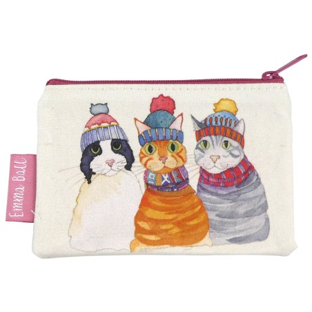 Emma Ball Etui Cats in Hats Purse