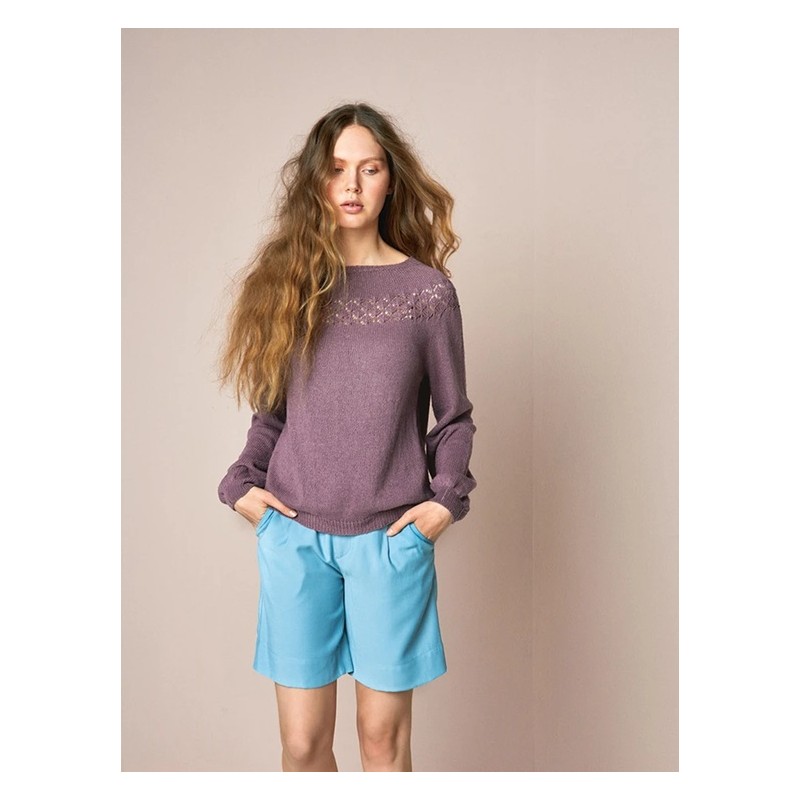 Trui - Tynn Line- Sandnes Garn - Peony Sweater
