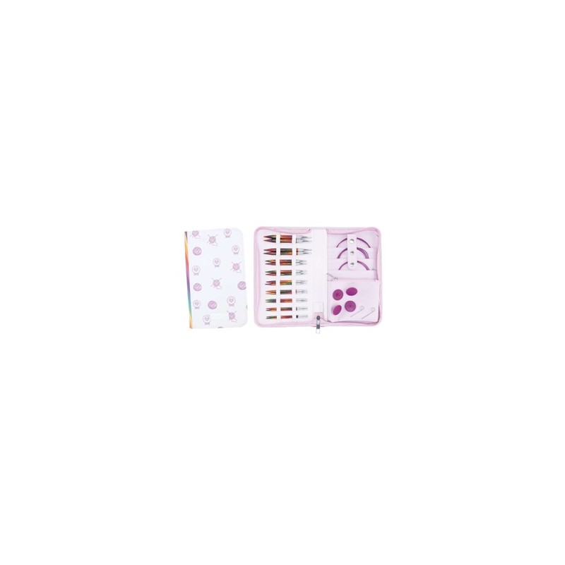 Knitpro Symfonie 2 Deluxe 10 cm Rondbreinaaldenset / Special Interchangeable Needle Set 10cm
