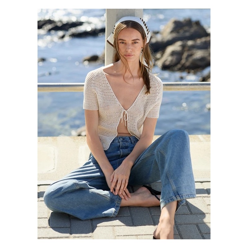 Vest - Tynn Line - Sandnes Garn - Ava Blouse