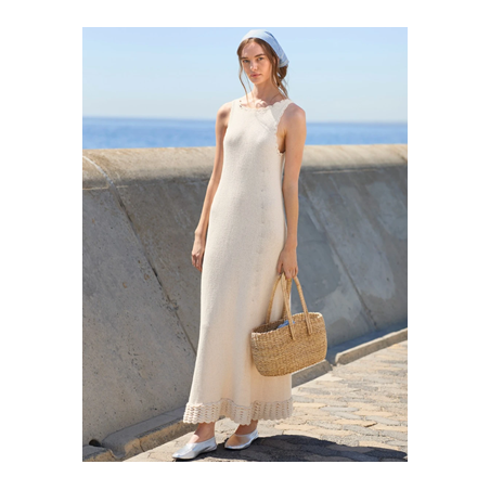 Patroon Sandnes Garn Roslyn Long Dress 2604-10