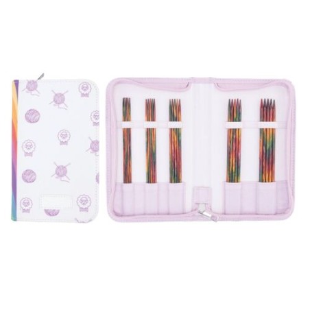Knitpro Symfonie 2 Sokkennaalden set 20 cm / Double Pointed Needle Set 20cm