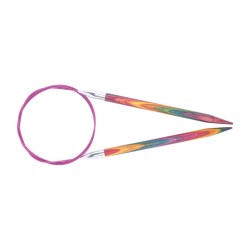 KnitPro Symfonie 2 (nieuw) 80 cm swivel vaste rondbreinaalden
