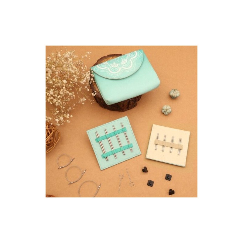 Knitpro Mindful Petite Mini rondbreinaaldenset 5 cm & 7,5 cm naaldpunten