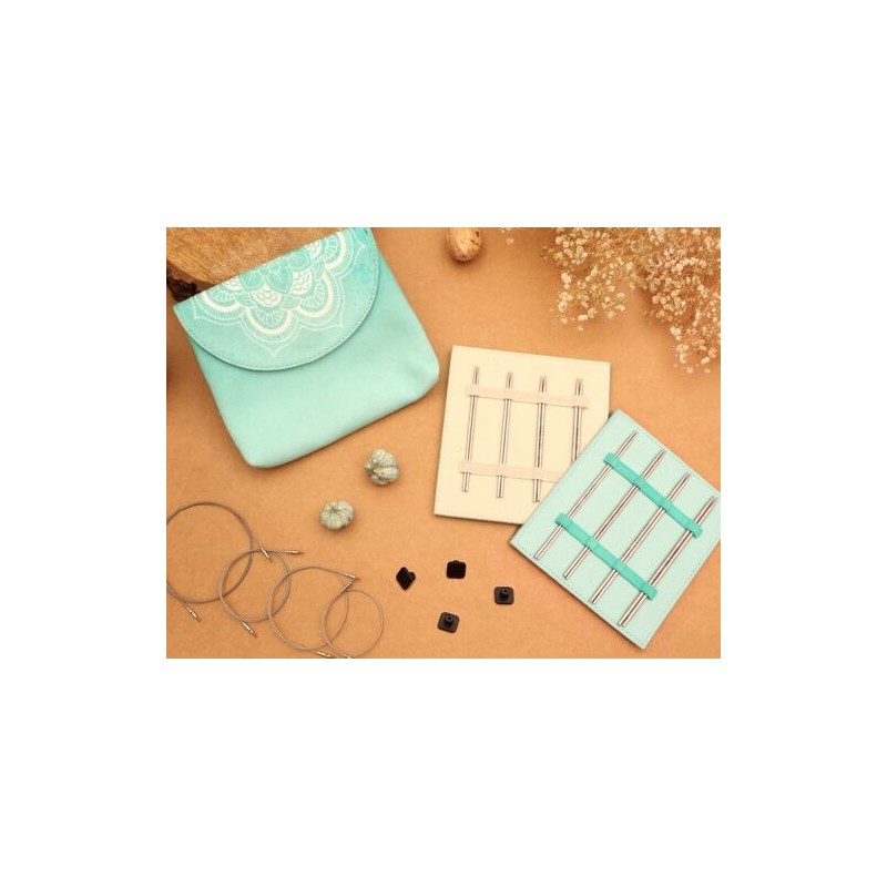 Knitpro Mindful Petite Midi rondbreinaaldenset 10 & 13 cm naaldpunten