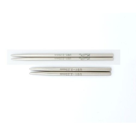 KnitPro Mindful Petite Combo 5 & 7,5 cm mini punten voor rondbreinaald