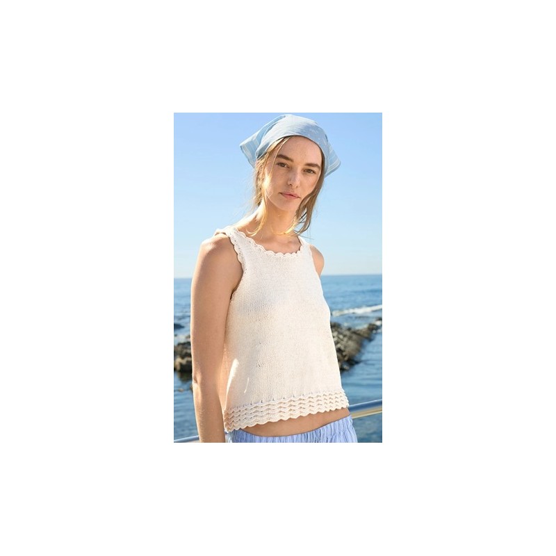 Patroon Sandnes Garn Roselyn Top 2604-08