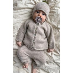 Compleet Breipakket - Baby setje - Cool Wool - PetiteKnit - Cleo Baby Set