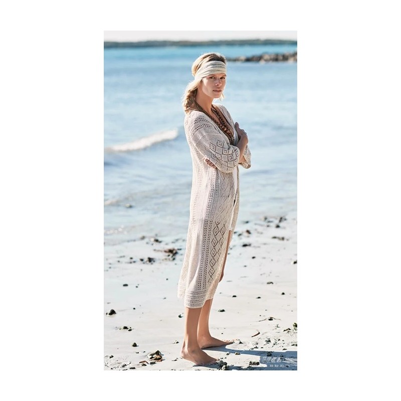 Vest - Tynn Line - Sandnes Garn - Summer Coat