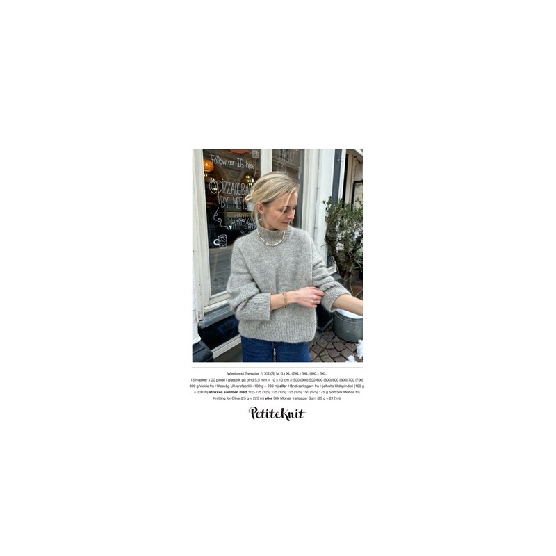 Patroon PetiteKnit Weekend Sweater (Maat: 34 t/m 60)