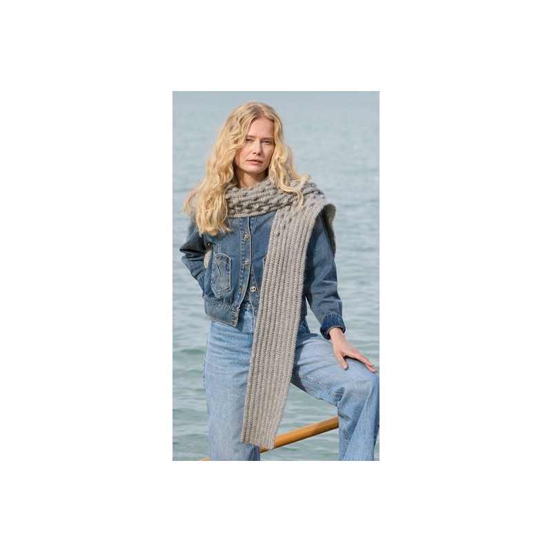 Sjaal - Cool Merino & Silkhair - Tücher & Co 10 (Model 14)