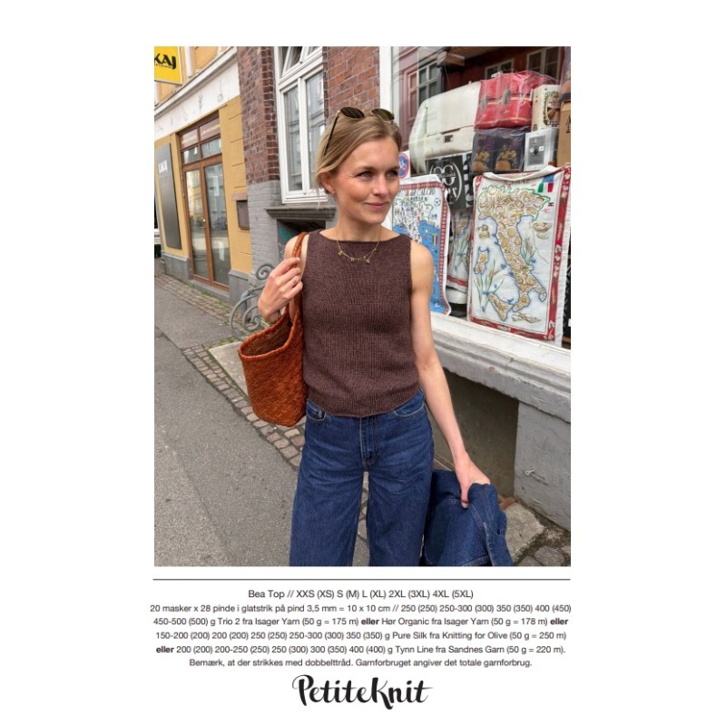 Patroon PetiteKnit Bea Top (maat 32 t/m 60)