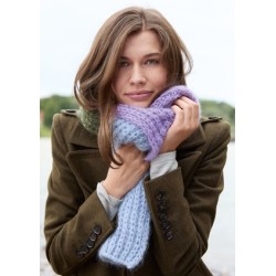 Compleet breipakket - Sjaal - Mohair di Gio - Glamour - Accessoires 23 (model 46)