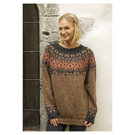 Digitaal Patroon Viking of Norway Andes Tweed Nordglod 1-1