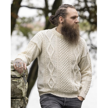 Digitaal Patroon Viking of Norway Andes Tweed York Sweater 1-2