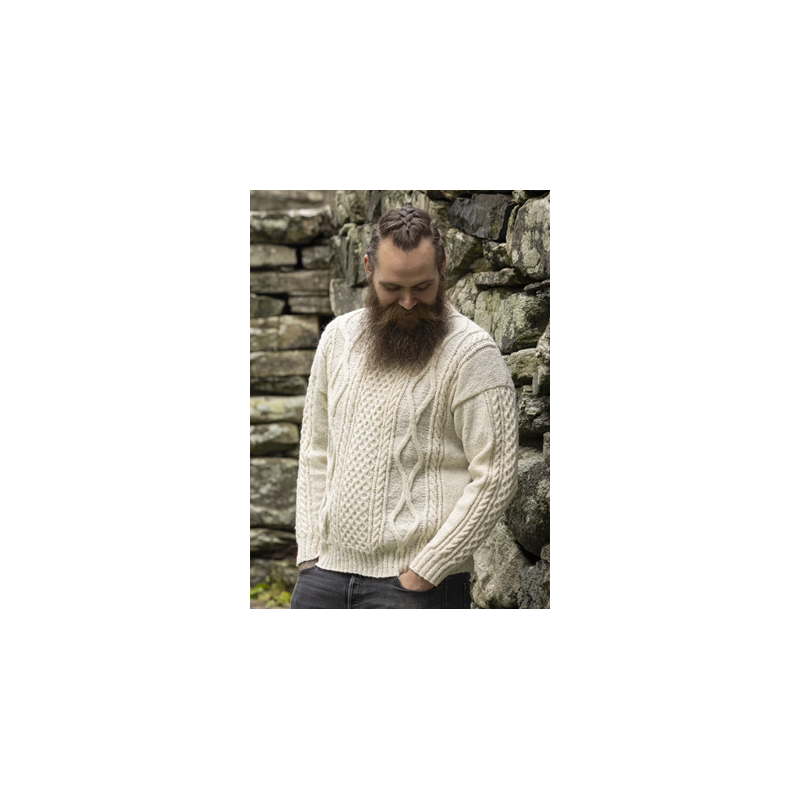 Trui - Andes Tweed - Viking of Norway - York Sweater heren 1-2