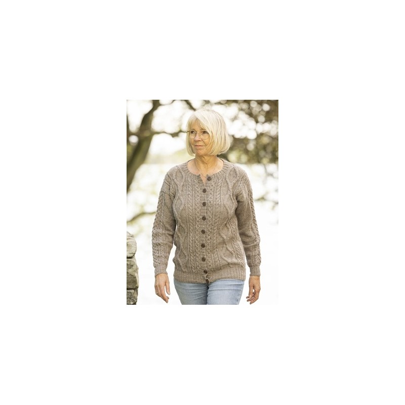Digitaal Patroon Viking of Norway Andes Tweed York Cardigan 1-3