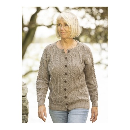 Digitaal Patroon Viking of Norway Andes Tweed York Cardigan 1-3