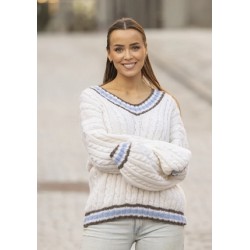 Compleet breipakket - Trui - Olivia - Viking of Norway - Liora sweater 8-3