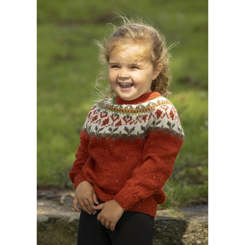 Digitaal patroon Viking of Norway Andes Tweed Seidra sweater 1-5B
