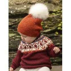 Digitaal Patroon Viking of Norway Andes Tweed Islay hat 1-6