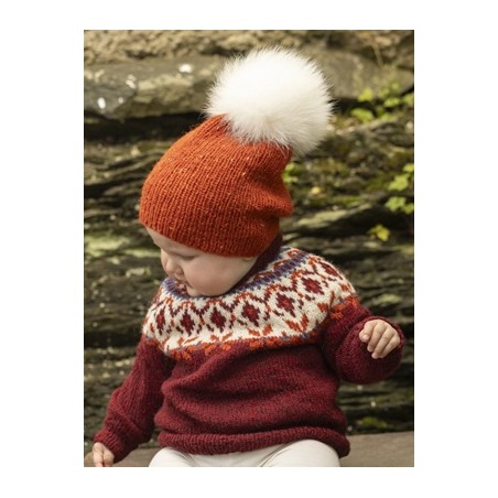 Digitaal Patroon Viking of Norway Andes Tweed Islay hat 1-6