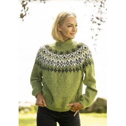 Compleet Breipakket - Trui - Andes Tweed - Viking of Norway - Vindruna Sweater 1-8