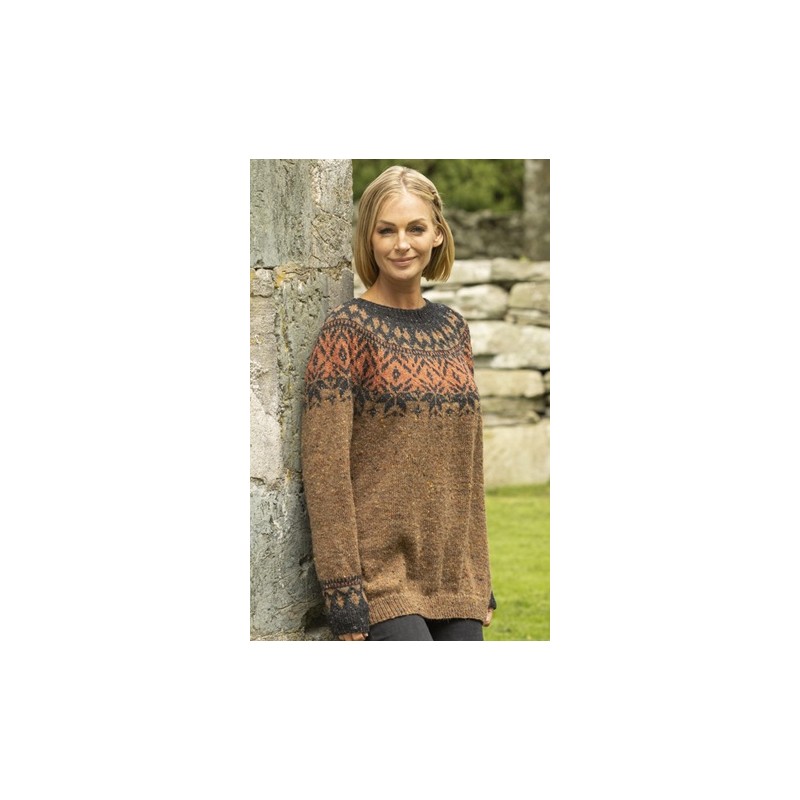 Digitaal Patroon Viking of Norway Andes Tweed Nordglod 1-1