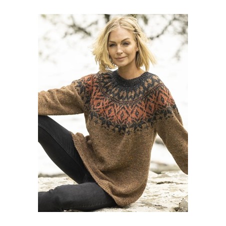 Digitaal Patroon Viking of Norway Andes Tweed Nordglod 1-1
