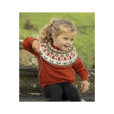 Digitaal patroon Viking of Norway Andes Tweed Seidra sweater 1-5B
