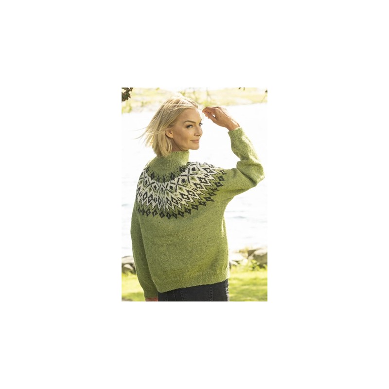 Digitaal Patroon Viking of Norway Andes Tweed Vindruna sweater 1-8