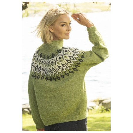Digitaal Patroon Viking of Norway Andes Tweed Vindruna sweater 1-8