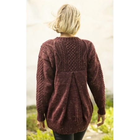 Digitaal patroon Viking of Norway Andes Tweed New York cardigan 1-4