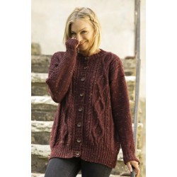 Digitaal patroon Viking of Norway Andes Tweed New York cardigan 1-4