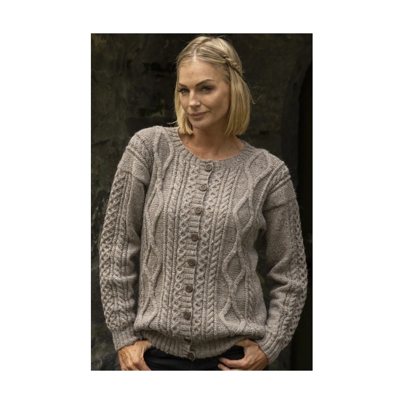 Digitaal Patroon Viking of Norway Andes Tweed York Cardigan 1-3